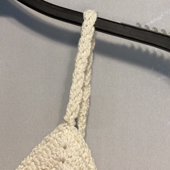 Hint of Mint knit bra top size xs - Picture 3 of 7